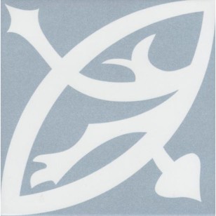 Керамогранит Revoir Paris La Madeleine Zelie Bleu 20x20 VVS2020_030