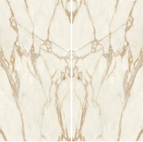 Керамогранит Atlas Concorde Italy Plan Calacatta Gold Bookmatch Polished 162x324 AKFB