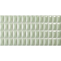 Плитка WOW 3d Bars Bevel Jade Gloss 12.5x25 настенная 135550