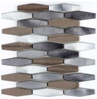 Мозаика Moreroom Stone Stamping Stone Aluminum Mix Brown 25.8x30 AG184