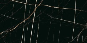 Керамогранит Kutahya Seramik Kristal Nox Black Cristal Polished 60x120