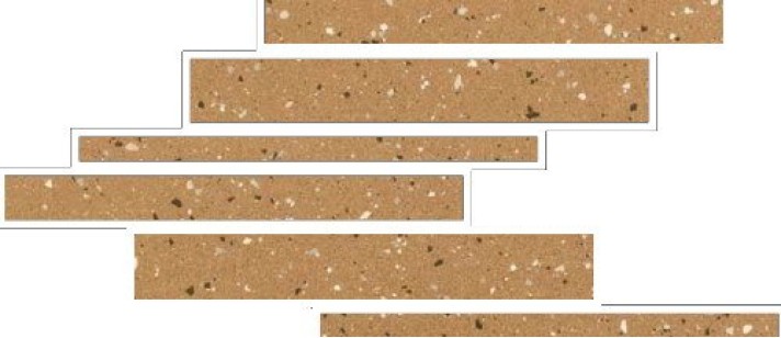 Декор Floor Gres Earthtech Savannah Flakes Glossy Bright Modulo Listello Sfalsato 21x40 772433