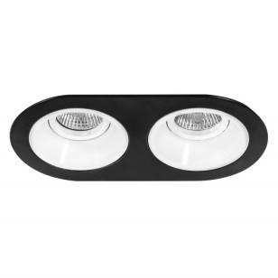 Комплект из светильников и рамки Lightstar Domino D6570606
