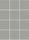 Мозаика Kerama Marazzi Агуста серый светлый натуральный из 12 частей 9.8x9.8 1329