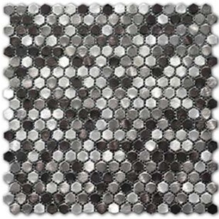 Мозаика Moreroom Stone Stamping Aluminum Titanium 30.3x30.3 S030