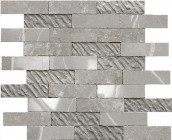 Мозаика Ceramiche Piemme Uniquestone Titanium Mix All In Nat Ret 30x30 01789