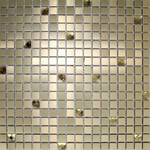 Мозаика Pixmosaic Glass Золотая 1.5x1.5 30x30 LP02B