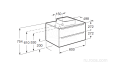 Тумба под раковину Roca Inspira 49.8x60x54.4 851079403