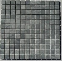 Мозаика Pixmosaic Каменная мозаика из мрамора Ice Grey на сетке 30.5x30.5 PIX335