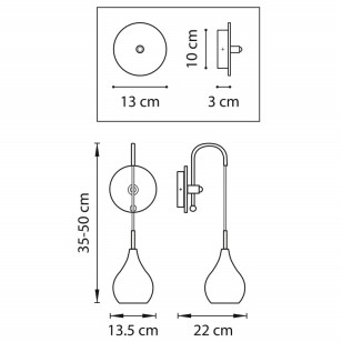 Бра Lightstar Pentola 803538