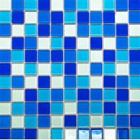 Мозаика Pixmosaic Glass Синяя 2.5x2.5 30x30 FA022.023.025.080