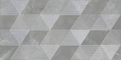 Декор Azori Opale Grey Geometria 31.5x63 588912001