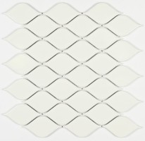 Мозаика Bonaparte Melany White Glossy 4.8x4.8 26.4x28