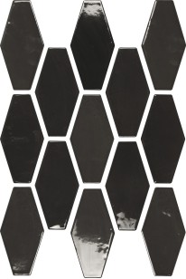 Плитка Ape Ceramica Harlequin Graphite 10x20 настенная N126391