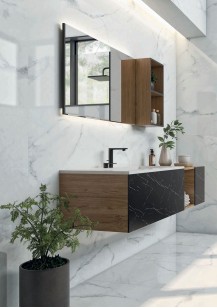 Плитка Gracia Ceramica Fjord Marble Gloss White белый 02 30х90 настенная 010100001301