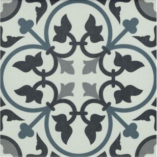 Керамогранит Revoir Paris La Villette Adele Bleu 20x20 VV2020_100