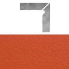 Плинтус Stroeher Terra 0125 Patrizierrot 15.7x29.4 правый 95003-038
