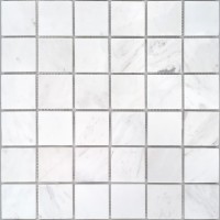 Мозаика Caramelle Mosaic Pietrine 7 mm Dolomiti Bianco Pol 30.5x30.5