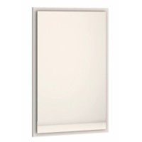 Зеркало со встроенной LED подстветкой реверсивное Cezares Tiffany 59x90 Bianco opaco 45040