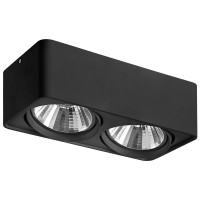 Светильник Lightstar Monocco точечный накладной декоративный черный 212627