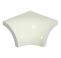 Уголок Pool Tile Radial Internal Corner Beige Smooth