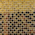 Мозаика Pixmosaic Стеклянная мозаика из зеркала на сетке 30x30 PIX710