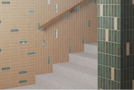 Плитка WOW Skin Biscuit Gloss 4x12.5 настенная 135303