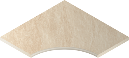 Бортик Italon Materia X2 Magnesio Bor. Ang. Round 30 60x60 угловой закругленный 620090000395