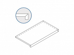 Ступень Italon Charme Deluxe X2 Orobico Scalino Frontale 33x60 фронтальная 620070001661