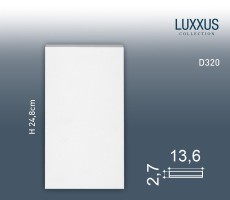 Дверной декор Orac Decor Luxxus D320 (14x2.5x25 см)