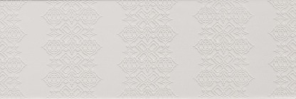 Керамогранит Mutina Bas Relief Garland Relief Bianco Matt 18x54 PUBG01