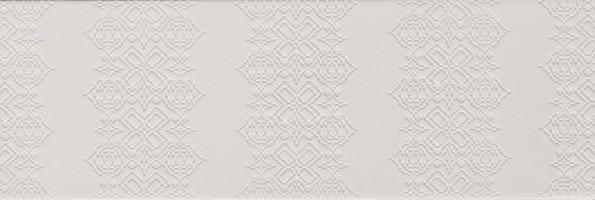 Керамогранит Mutina Bas Relief Garland Relief Bianco Matt 18x54 PUBG01