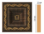 Вставка цветная Decomaster D208-1 (120x120x22 мм)