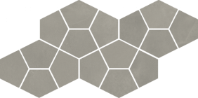 Мозаика Italon Continuum Iron Mosaico Prism 20.5x41.3 620110000184