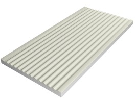 Керамогранит Pool Tile Border Beige Ribbed