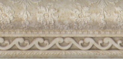 Бордюр Aparici Palazzo Ducale Ivory Mold 5x25.1