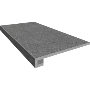 Ступень Estima Cement Onlygres с прямоугольным бортиком 33x60 COG501