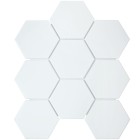 Мозаика Starmosaic Geometry Hexagon Big White Matt 29.5x25.6