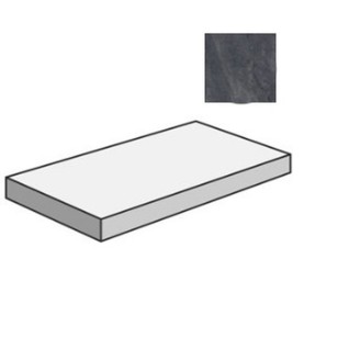 Ступень Sant Agostino Bergstone Gradone Angolare Dx Black 33x120 CSAGDBBL12