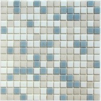 Стеклянная мозаика Bonaparte Aqua 400 на бумаге 2x2 32.7x32.7