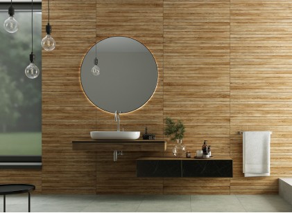 Плитка Sina Tile Hermitage Armitazh Olive 30x90 настенная 1449