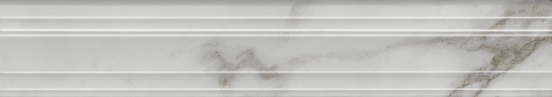 Бордюр Kerama Marazzi Монте Тиберио Багет бежевый светлый глянцевый обрезной 7.3x40 BLF025R