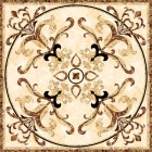 Панно Infinity Ceramic Tiles Ruskin Beige Roseton 120x120