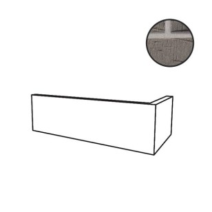 Угловой Элемент Stroeher Steinlinge 2775 Platingrau 7.1x11.5x24 95129-011