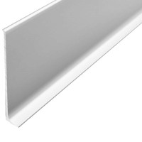 Плинтус Diele алюминиевый серебро люкс ПЛ80