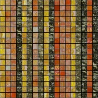 Мозаика Art and Natura Ceramica Stringhe Mosaic Di Fuoco 2 29.5x29.5 SDFU2