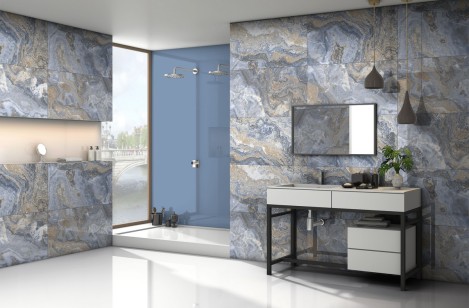 Керамогранит Ennface Accent Adriatic Blue High Glossy 60x120 ENACN1015HG60120