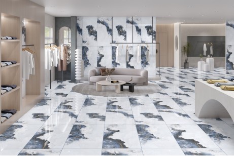 Керамогранит Ennface Accent Adriatic Blue High Glossy 60x120 ENACN1015HG60120