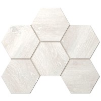 Мозаика Estima Daintree Light Grey Hexagon неполированная 25x28.5 DA00