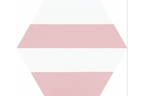 Керамогранит Codicer Hex. Porto Capri Pink 22x25